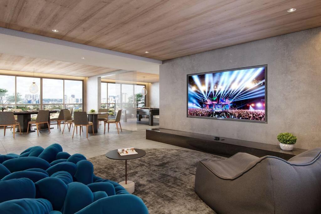 Executivo A 230m Do Metro Brooklin Apartment