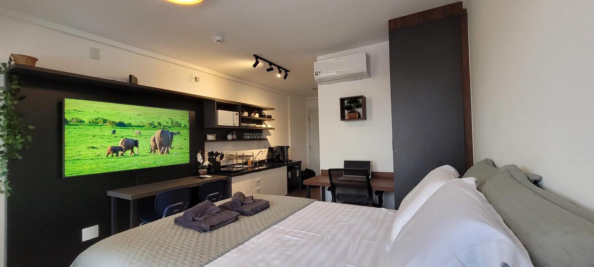Flat Madalena - Allianz Parque - 1 Quadra Do Metro Apartment *