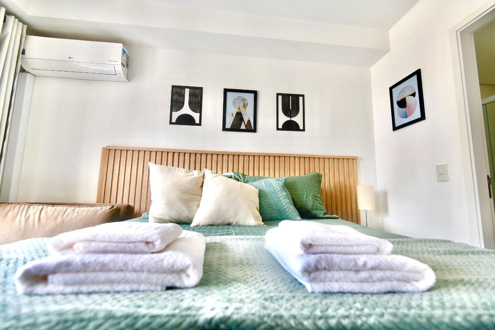 Apartment Moderno - Ar Condicionado, Estacionamento E Piscina Sao Paulo