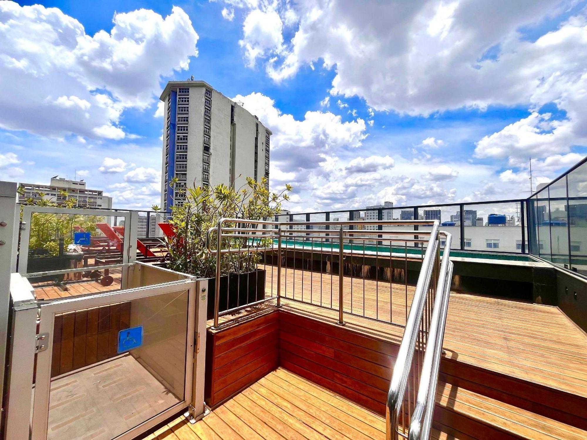 Apartment Moderno - Ar Condicionado, Estacionamento E Piscina Sao Paulo