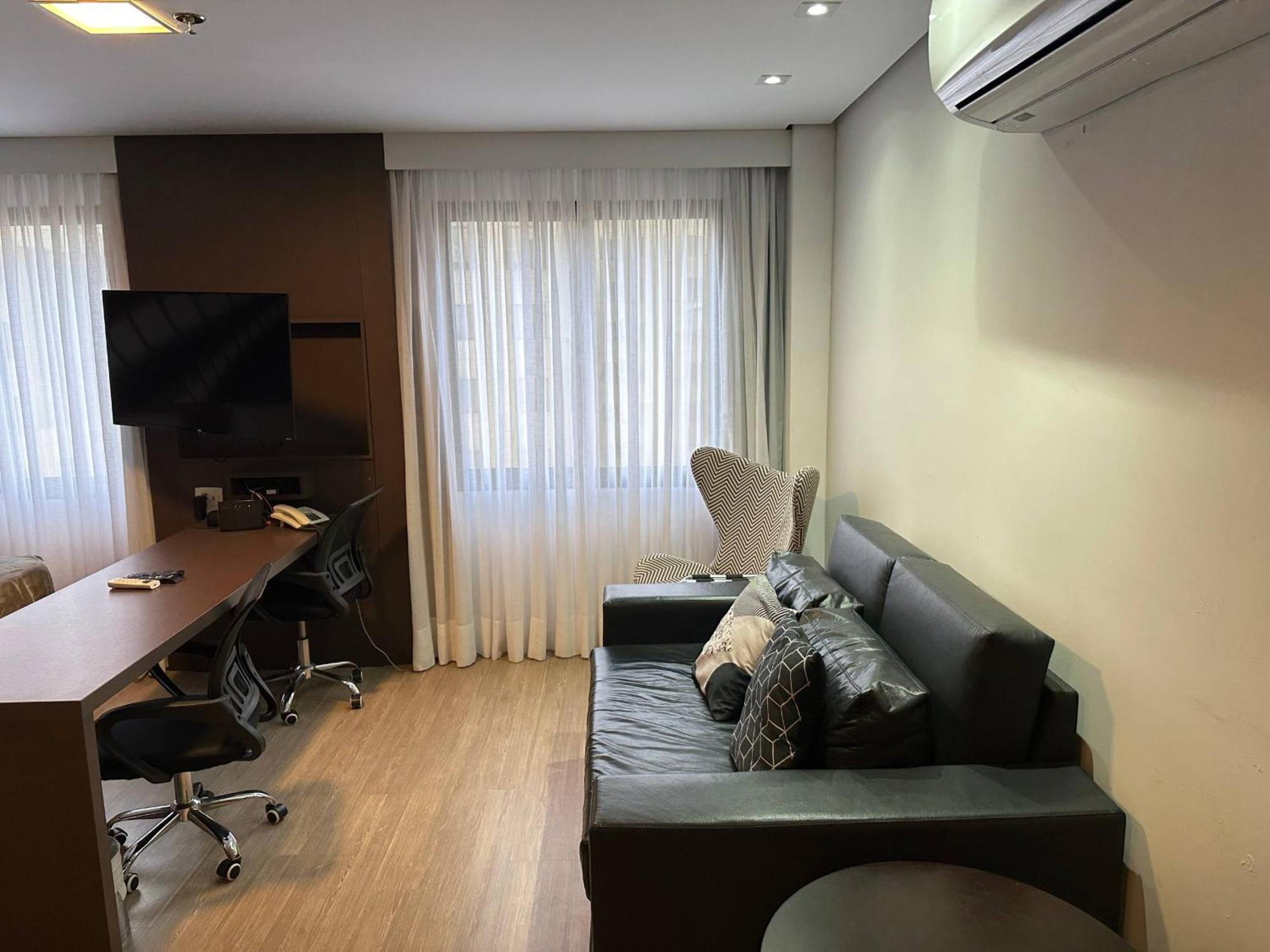 Daire Flat Timesquare Apto 2 Pessoas Moema Sao Paulo