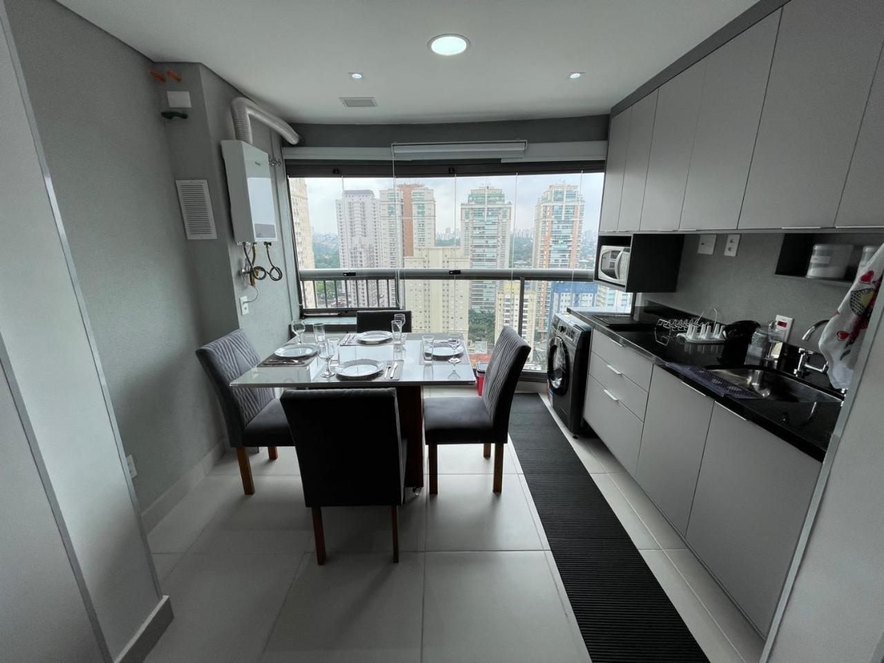 Apartment Confortavel Com Vaga De Garagem - Airbrooklin Sao Paulo