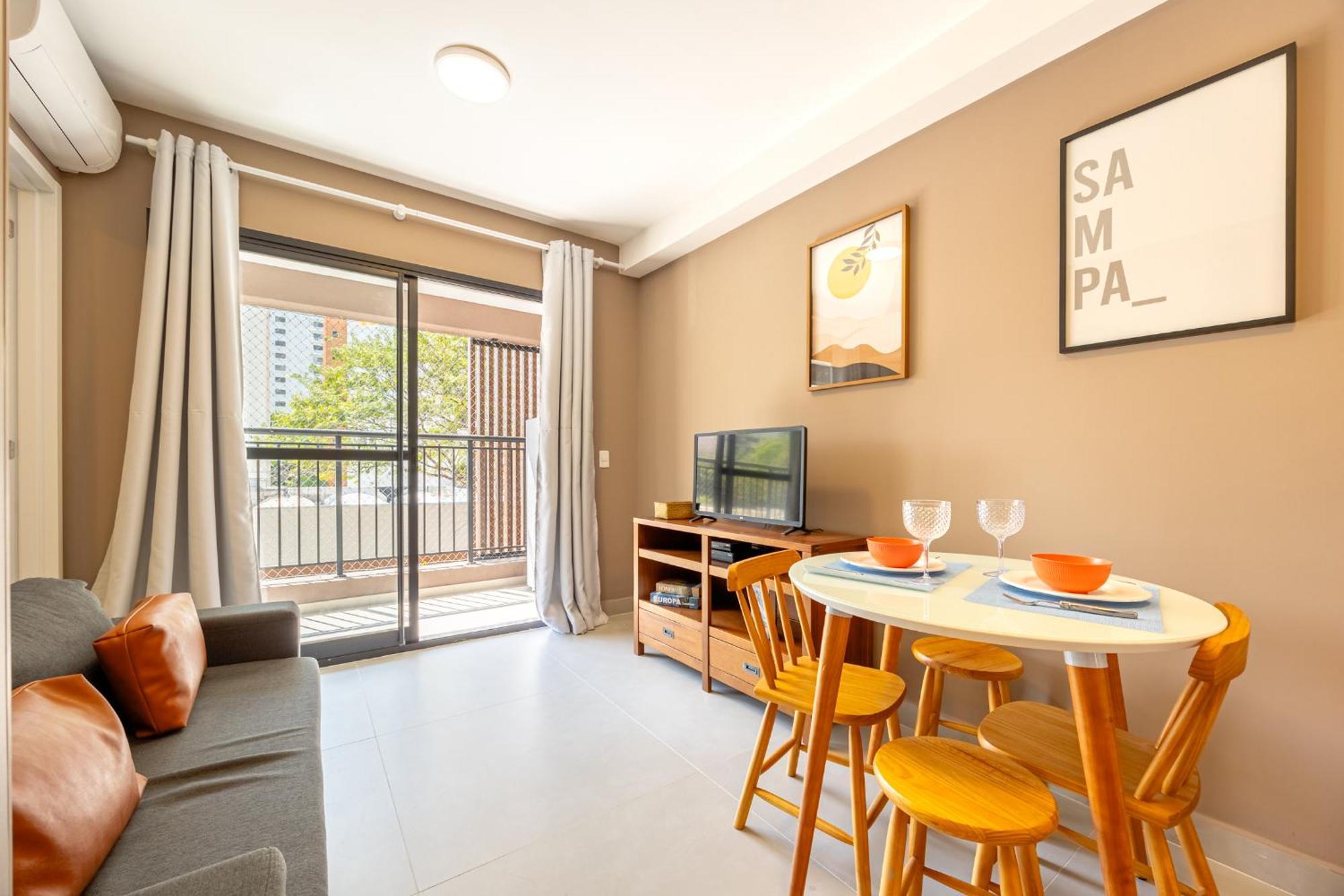 Easy Star - Belo Apto No Coracao Do Novo Brooklin - Md04i Apartment