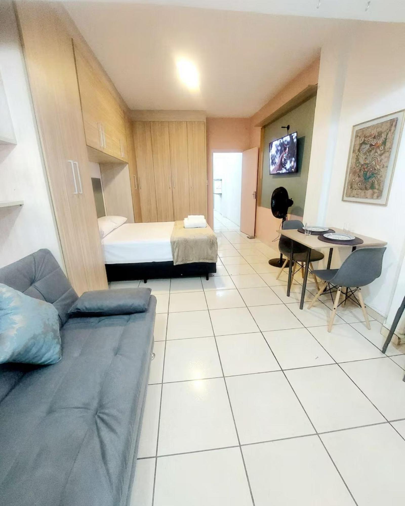 Apartemen Studio Republica Centro E Santa Casa 39m2 *