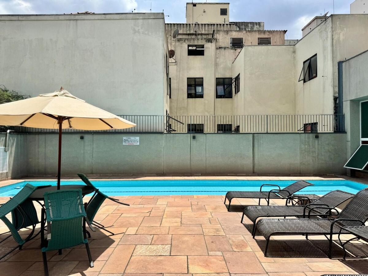 Apartment 1504 - Classic Bela Cintra - R. Bela Cintra, Piscina Academia Restaurante