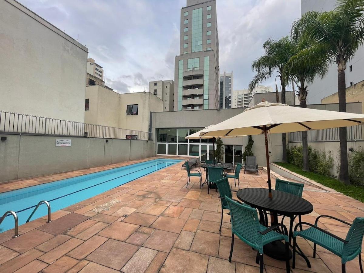 Apartment 1504 - Classic Bela Cintra - R. Bela Cintra, Piscina Academia Restaurante Sao Paulo