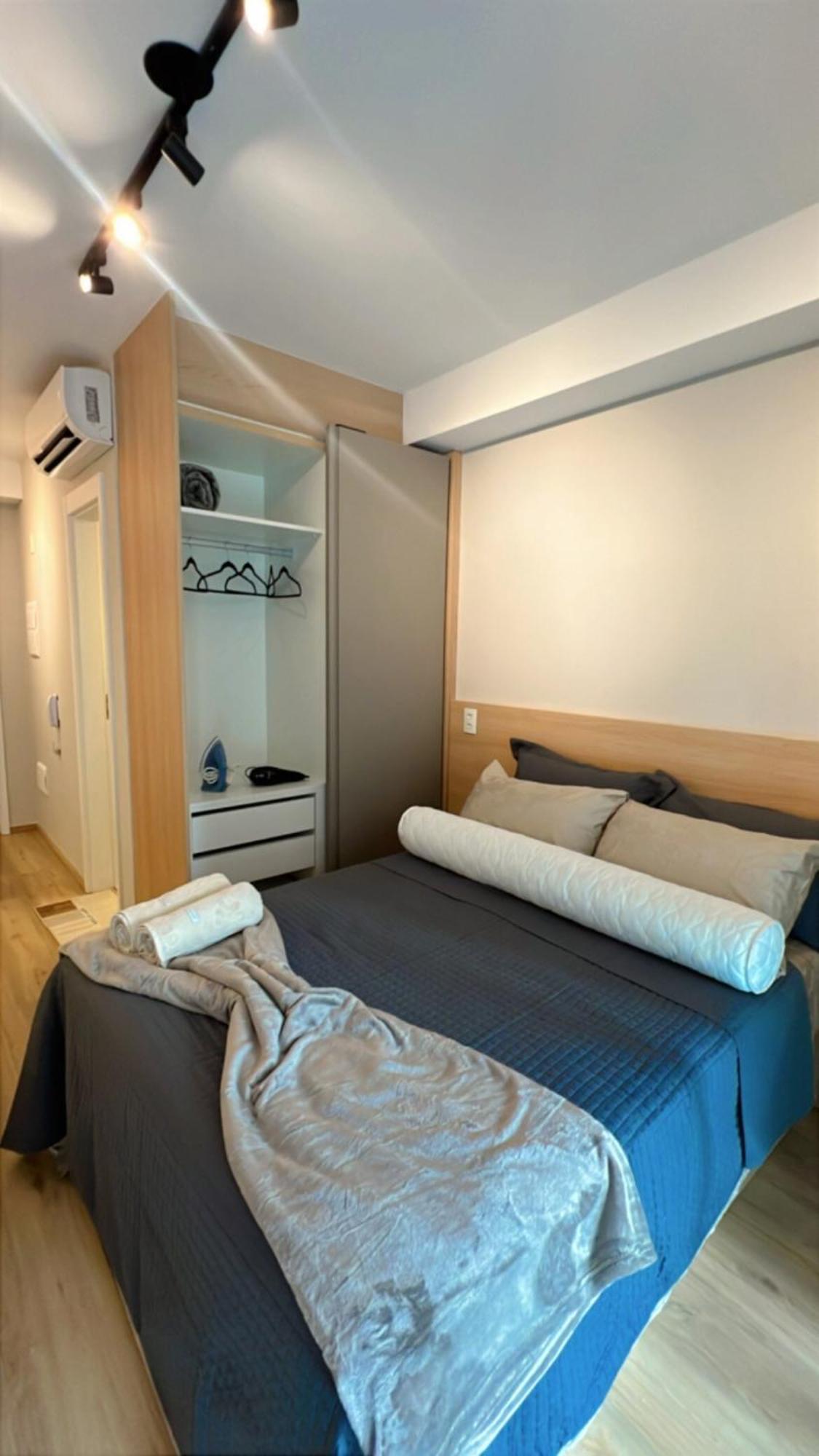 Metro Brooklin - Novo E Charmoso - Completo - Ar Condicionado Daire