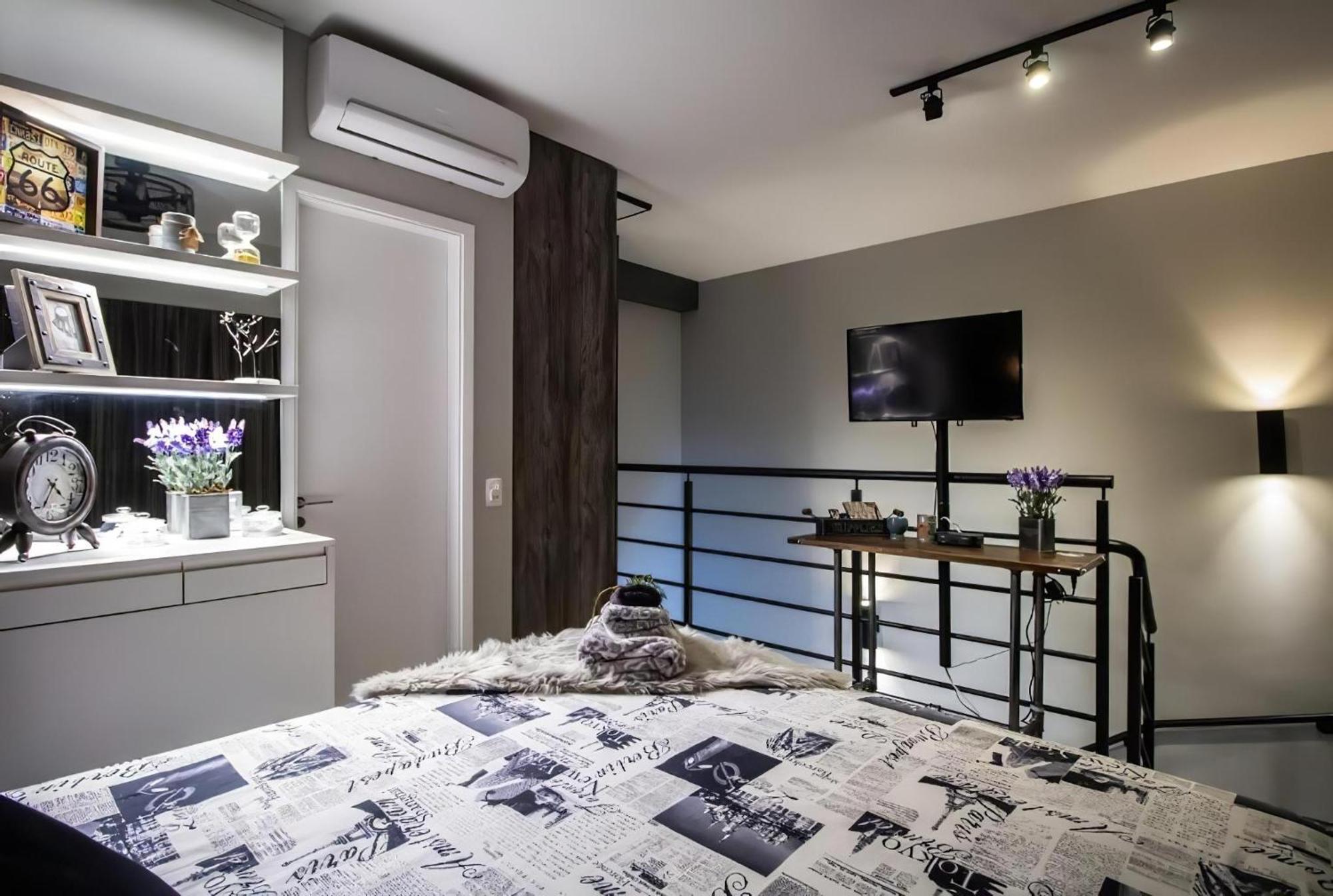 Edificio Summit Pinheiros: View Balcony With Pool & Fitness Near Subway *