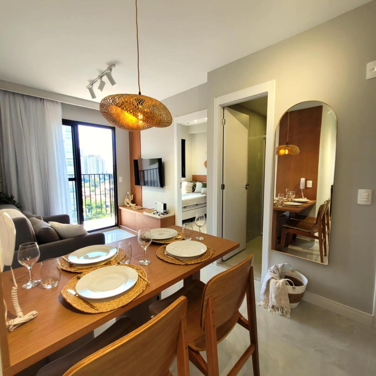 Requinte Boho Luxo E Vista De Tirar O Folego Em Campo Belo Apartment