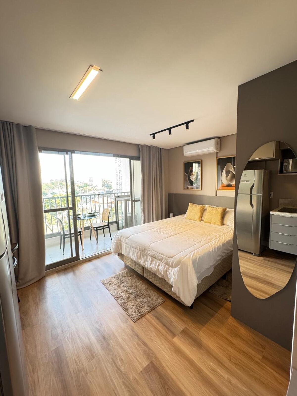 4018 - Brooklin Sp | Ap Completo C/ Ac Apartment Sao Paulo
