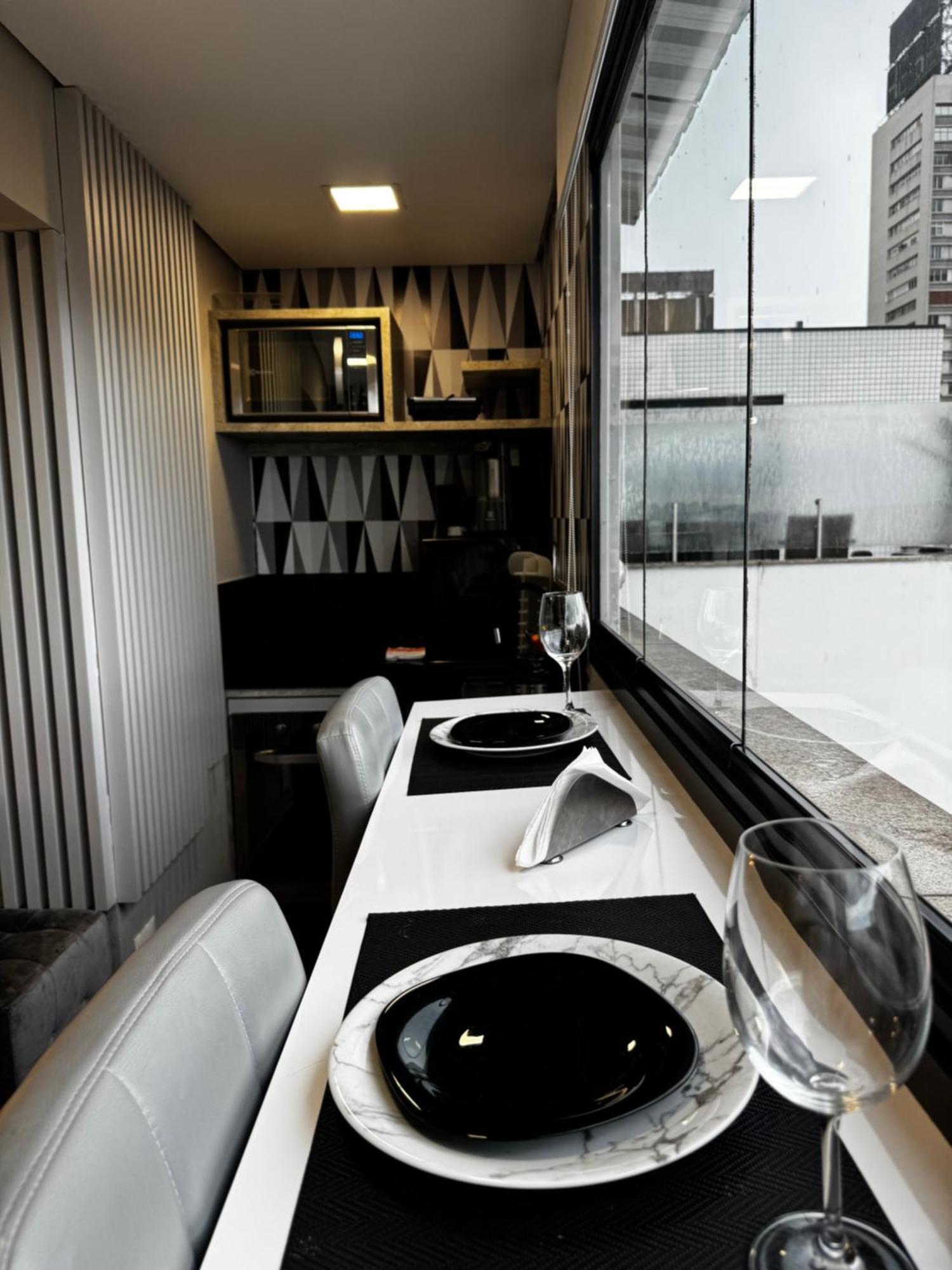 1501b Flat Cobertura Design Elegance Jardins *