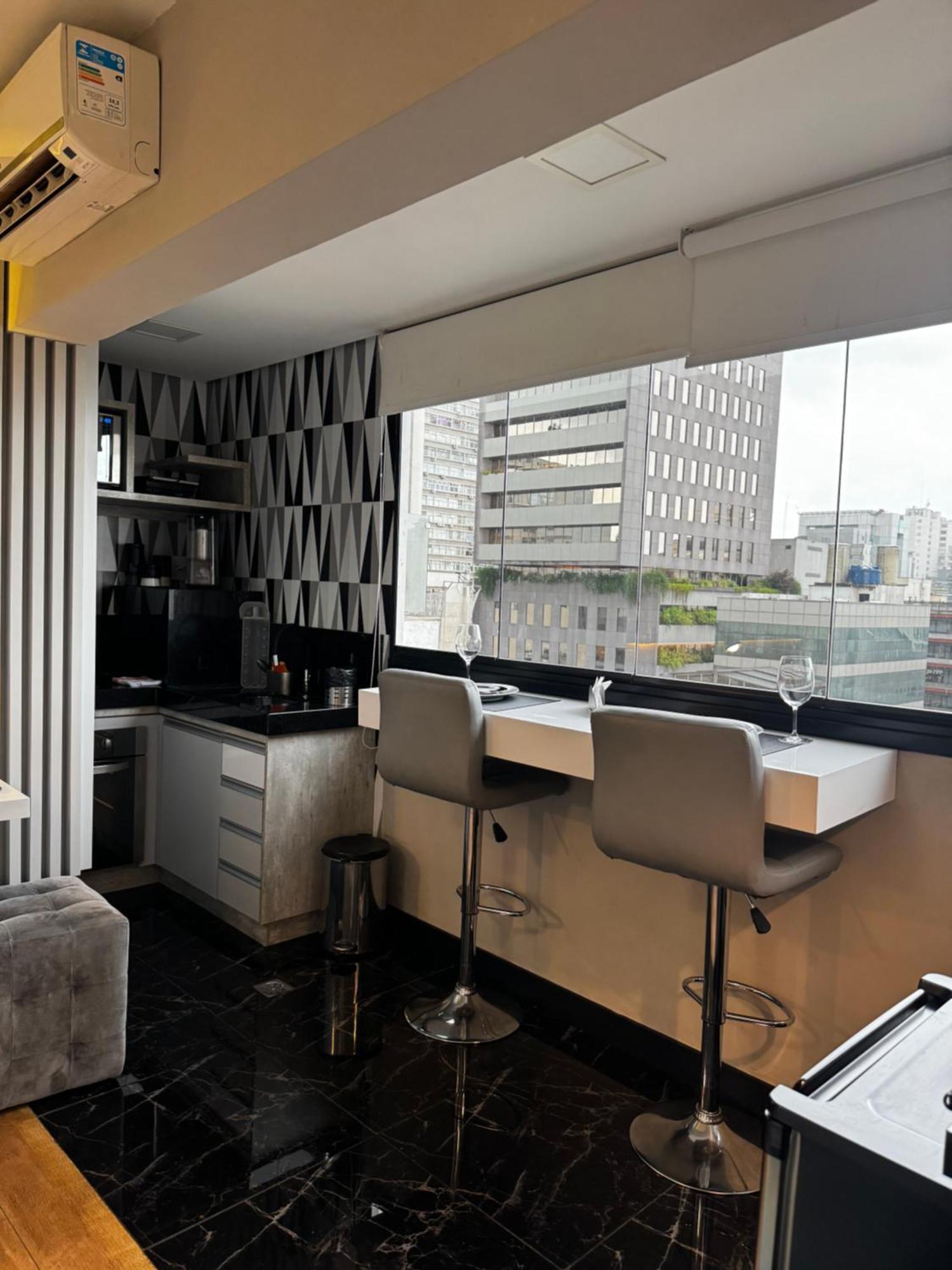 1501b Flat Cobertura Design Elegance Jardins *