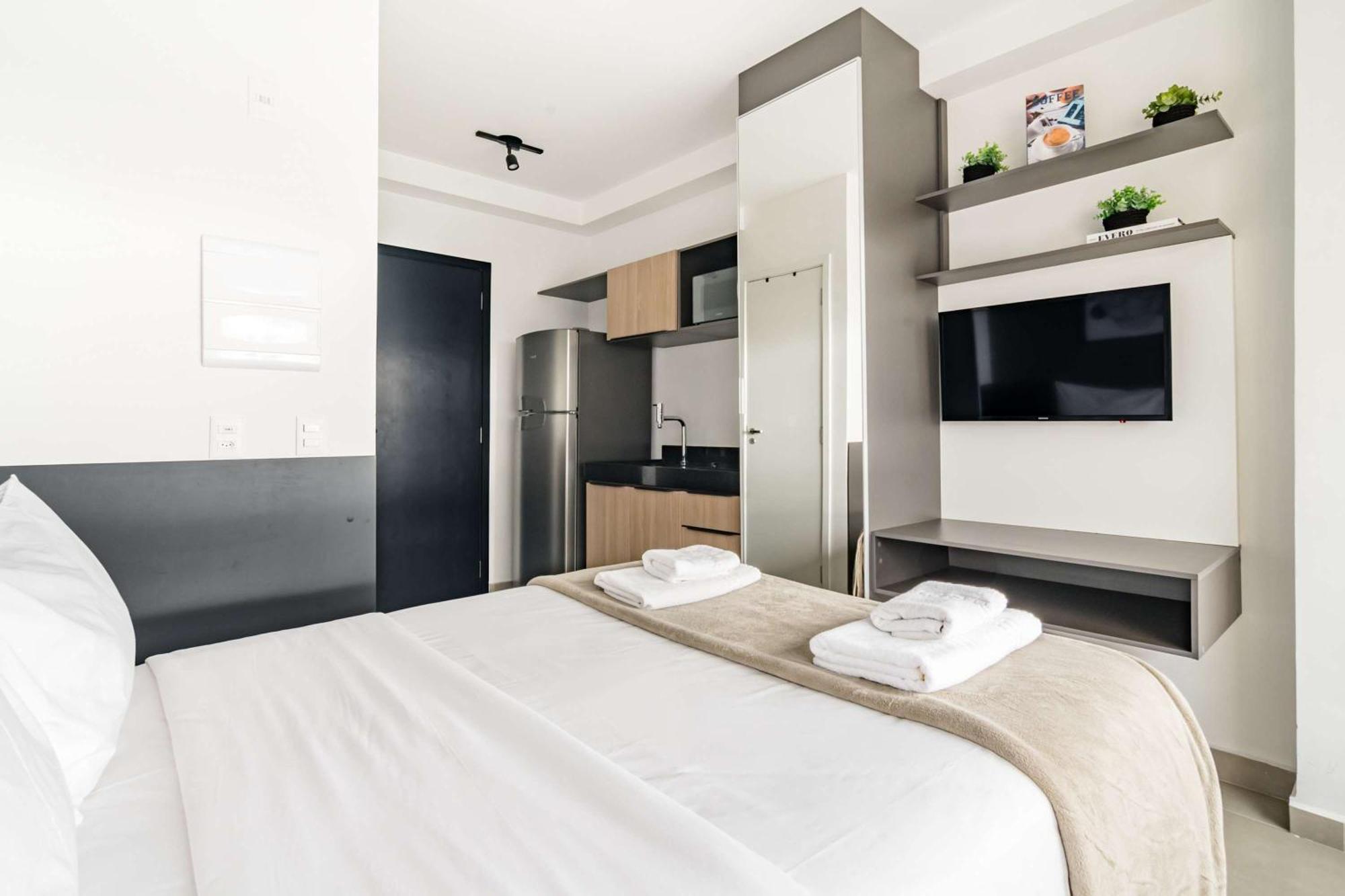 Apartment Bhomy Pinheiros A 3min Do Metro Oscar Freire Fr1422 *