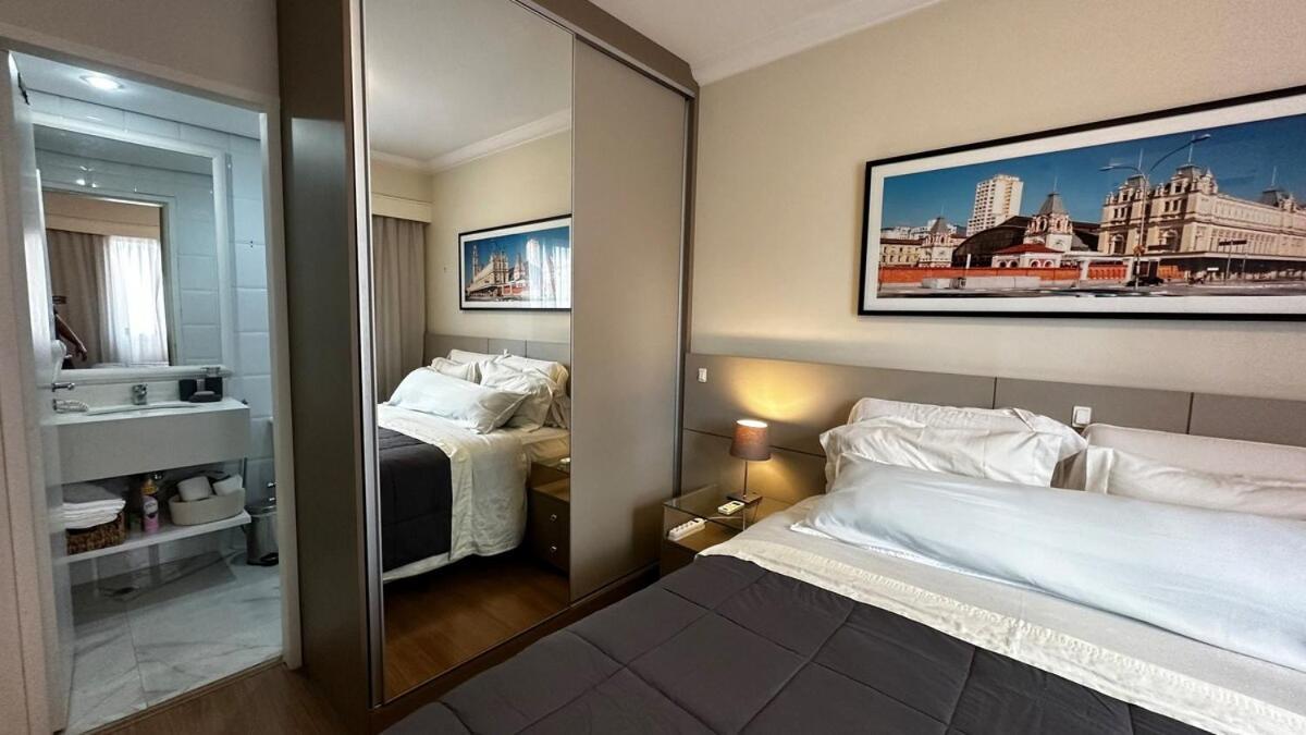 Flat Em Moema - Limpeza Diaria & Estacionamento Apartment *