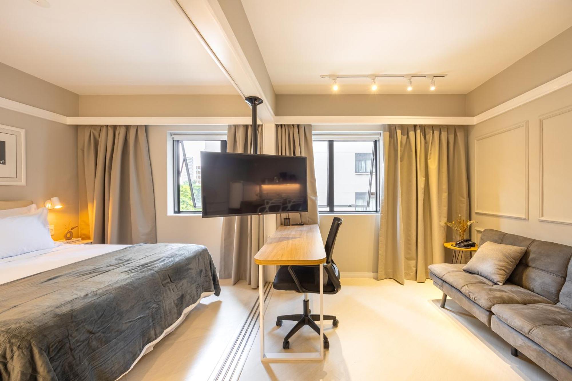 Btt - Brooklin The Time Berrini By Anora Spaces Apartment *