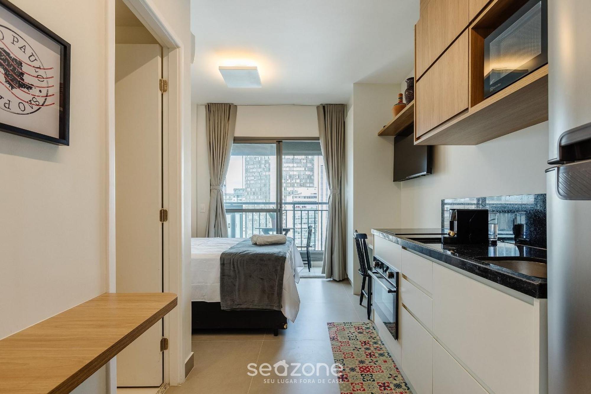 Apartment Thk - Predio C/ Piscina No Bairro Republica Em Sp *