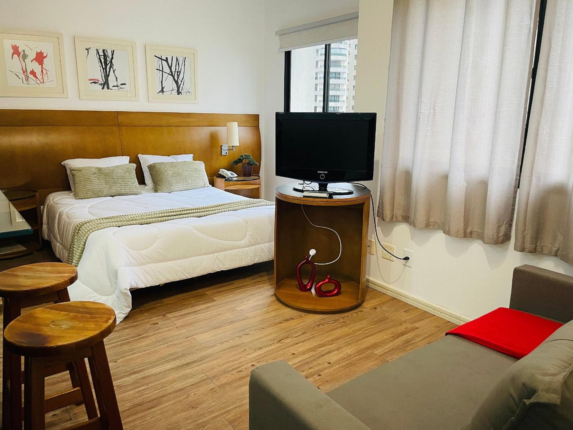 Morada Moema Essential Iii - Flat Em Bem Localizado Em Moema Otel *