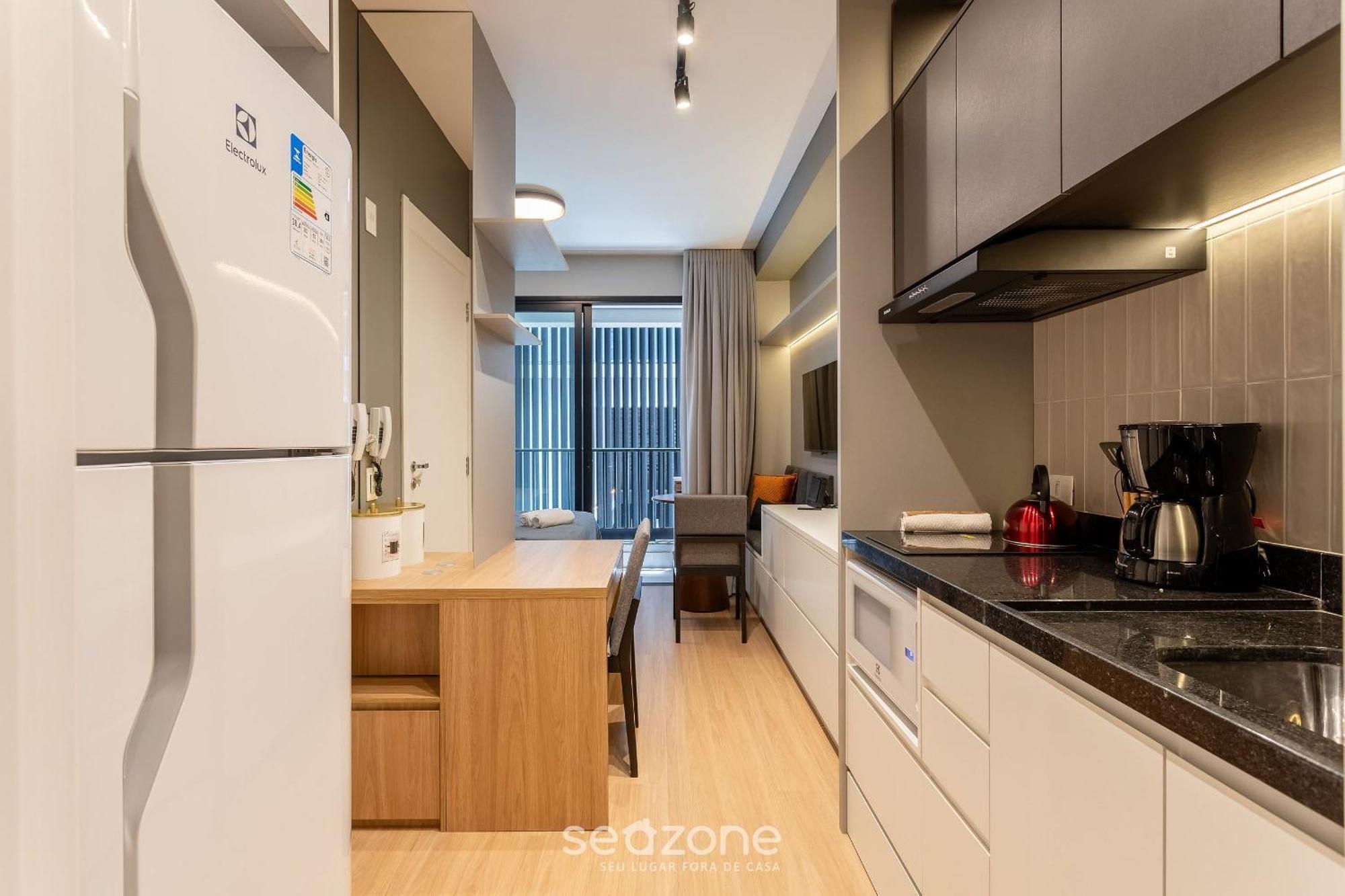 Apartamento Estudio Moderno No Cond Ecos Madalena Evm1012 *