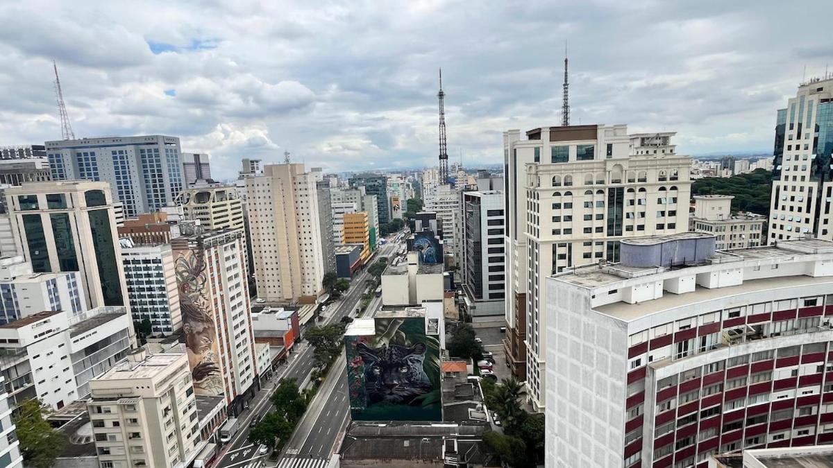 Estudio Aconchegante Com Varanda Na Consolacao *