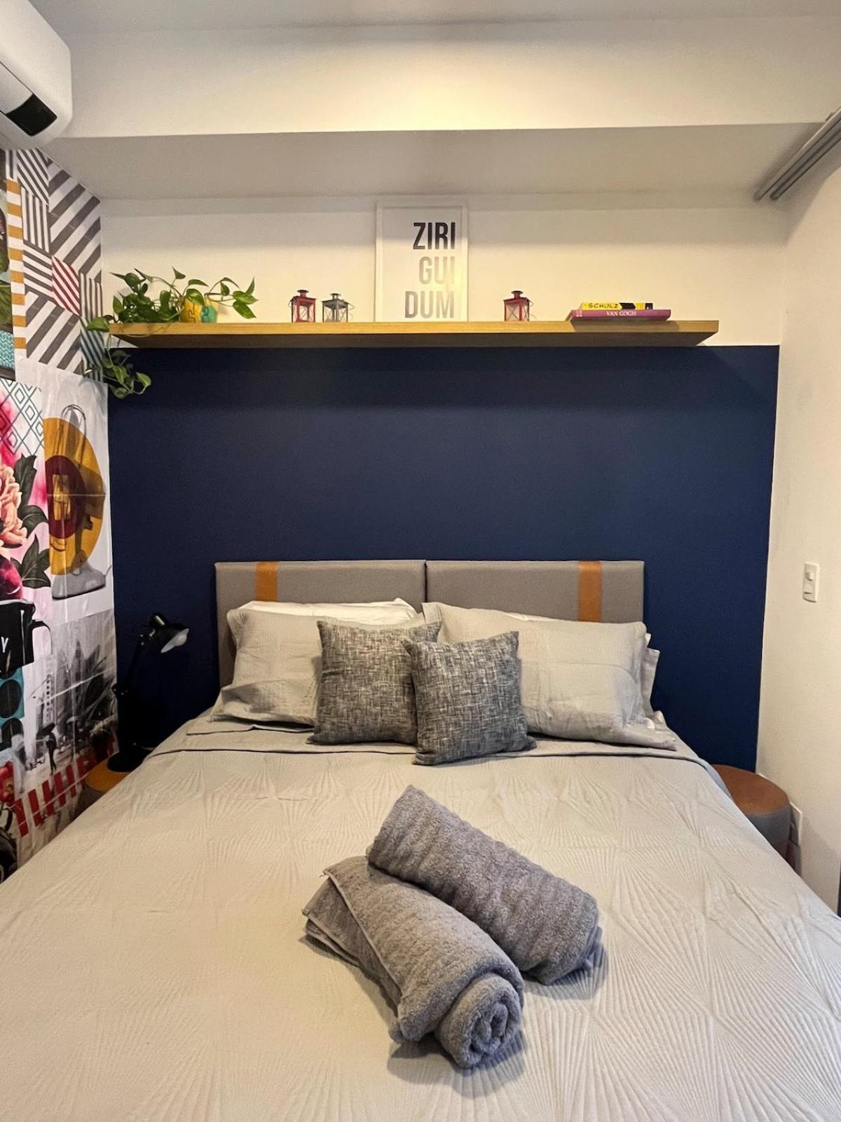 Estudio Aconchegante Com Varanda Na Consolacao Apartment