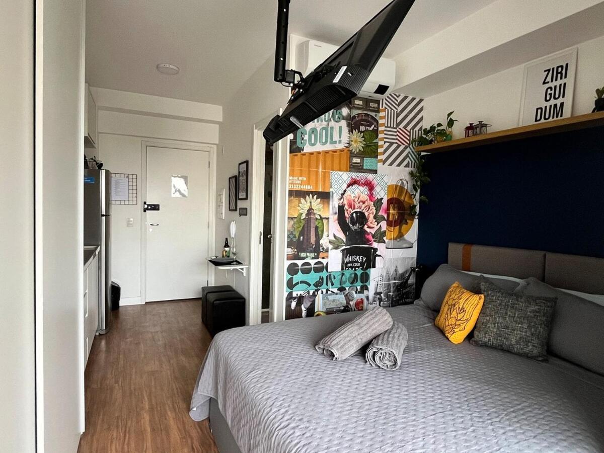 Apartment Estudio Aconchegante Com Varanda Na Consolacao Sao Paulo
