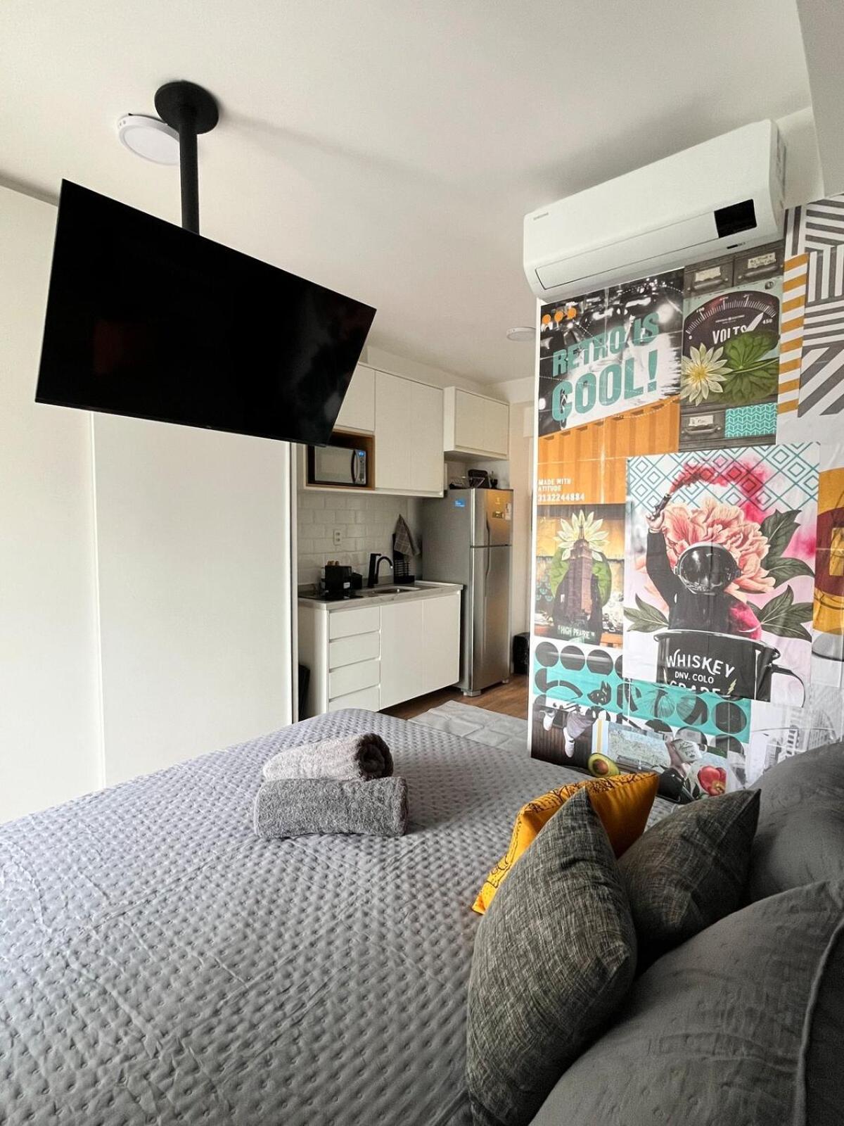 Estudio Aconchegante Com Varanda Na Consolacao Apartment Sao Paulo