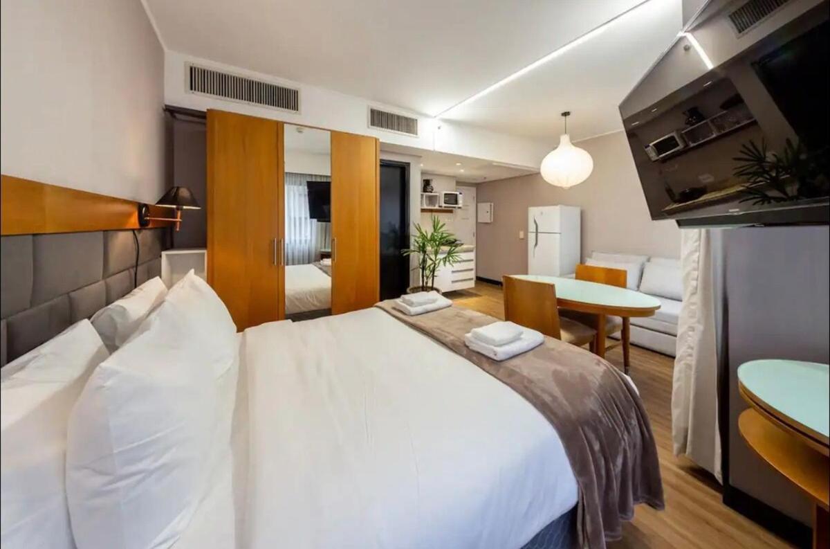 Apartment Luxuoso Flat Em Moema - Prox Congonhas E Ibirapuera - Estacionamento Pago L Carregador Carro L Cafe Opcional Pago Sao Paulo