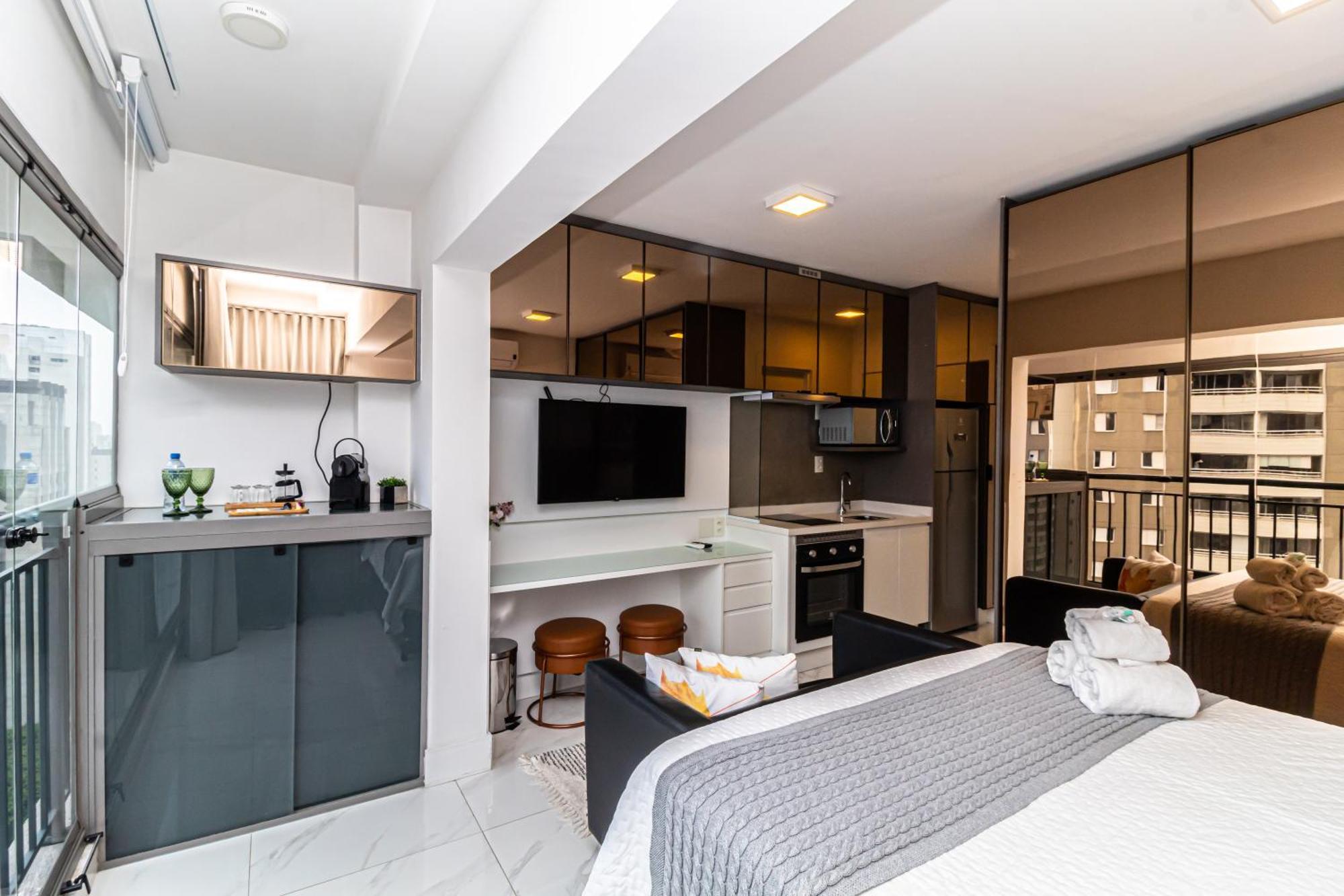 De Luxo Mobiliado Moema Sao Paulo