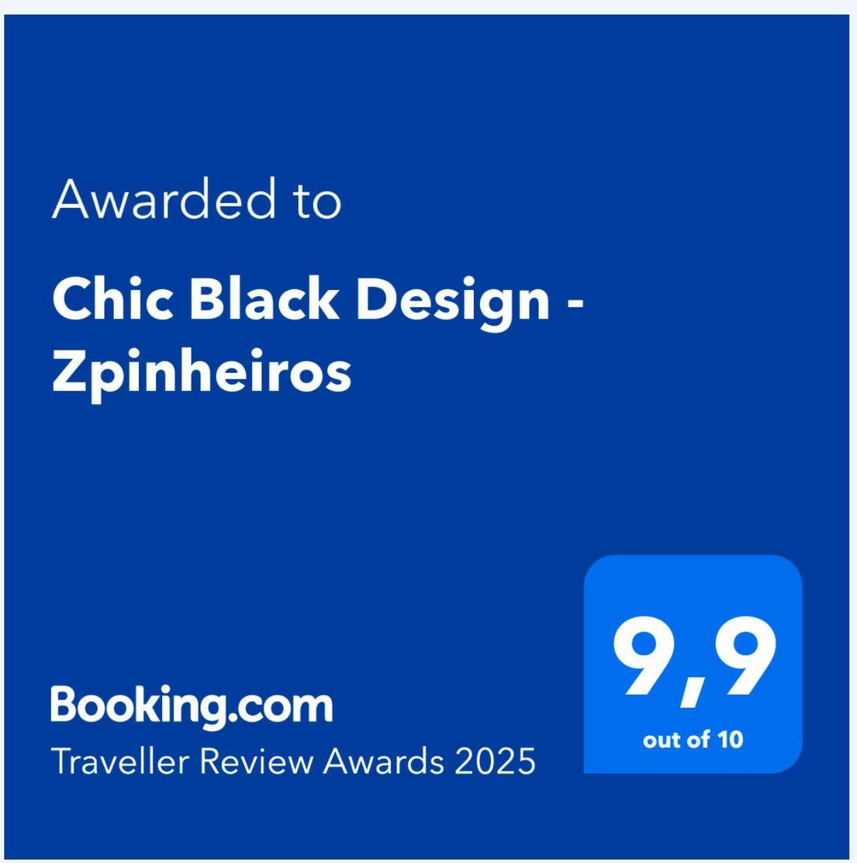 Chic Black Design - Zpinheiros Apartment *