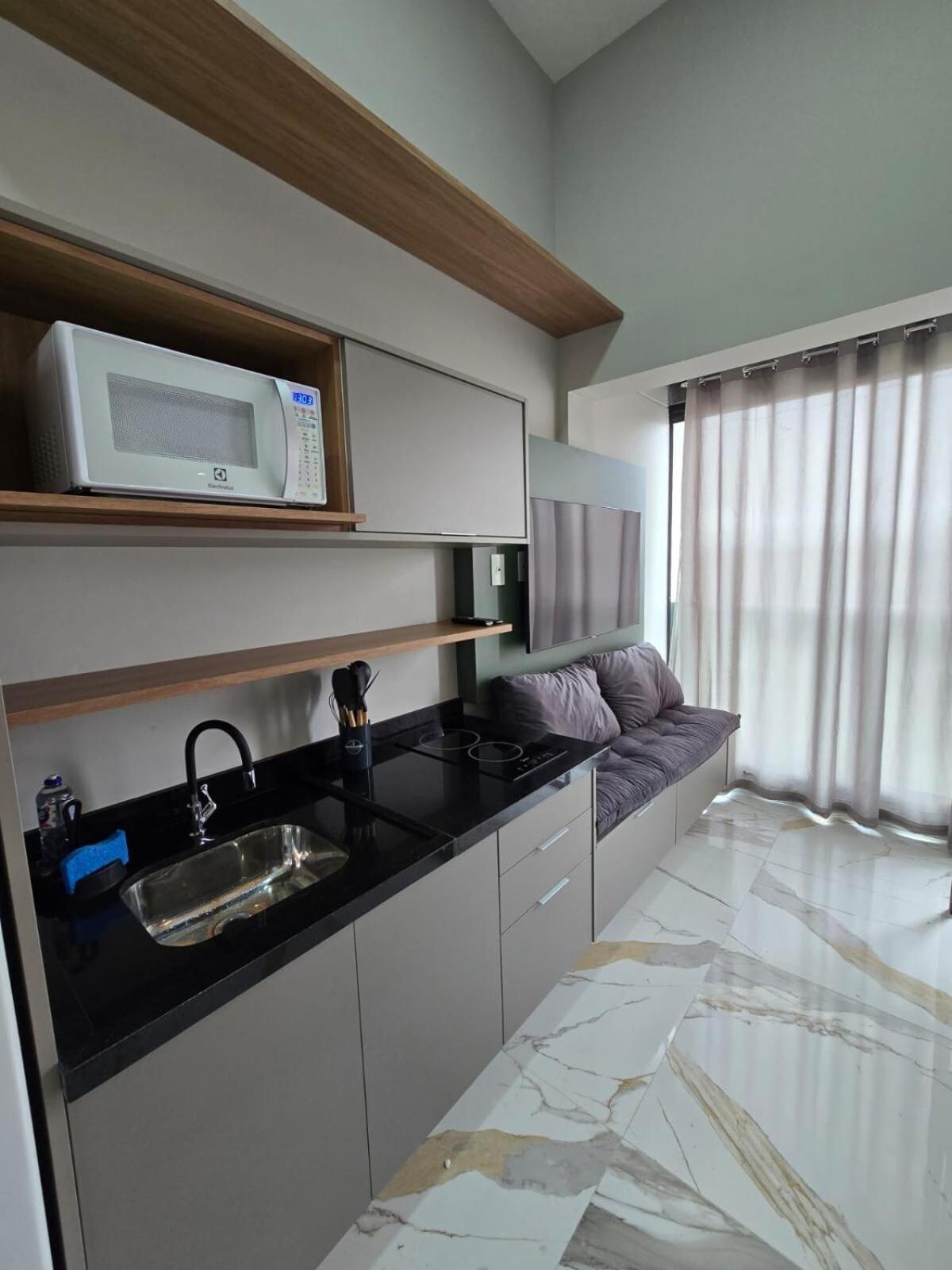 Apartment Com Mezanino A 30 Passos Do Metro Brooklin *