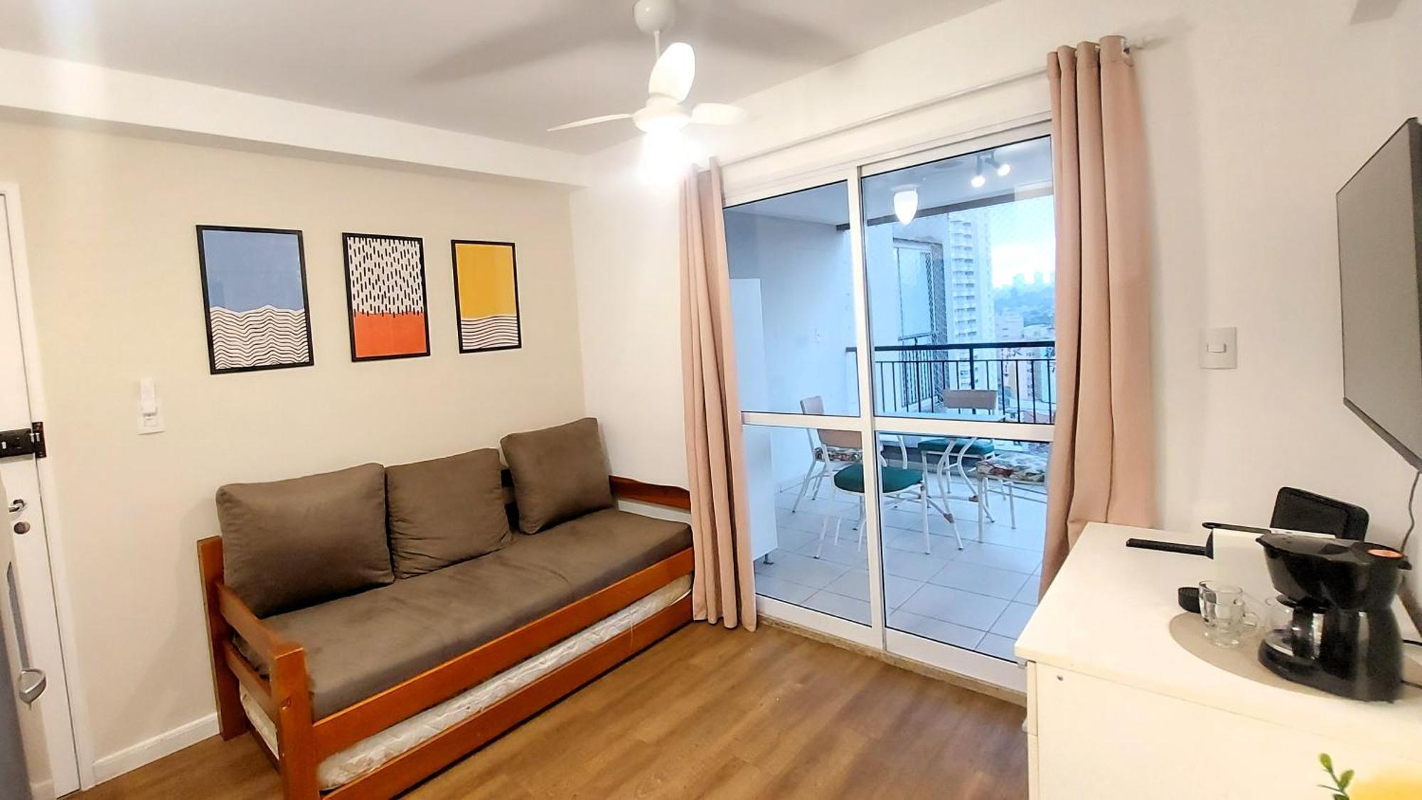 Piscina, Academia E Vaga | Brazilian Corner Apartment *
