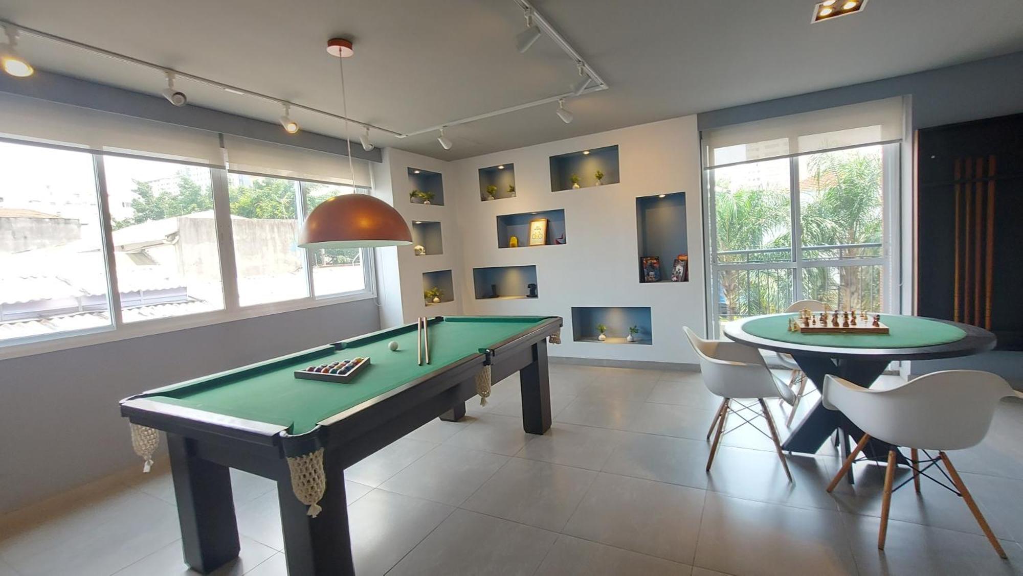 Piscina, Academia E Vaga | Brazilian Corner Apartment Sao Paulo