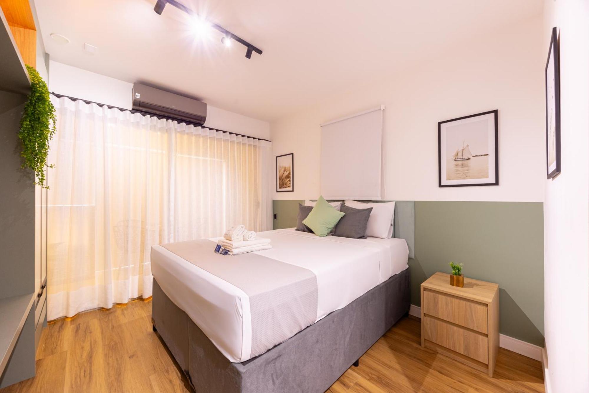 Apartment Easy Star - Com Varanda Em Moema. - Ns01i Sao Paulo