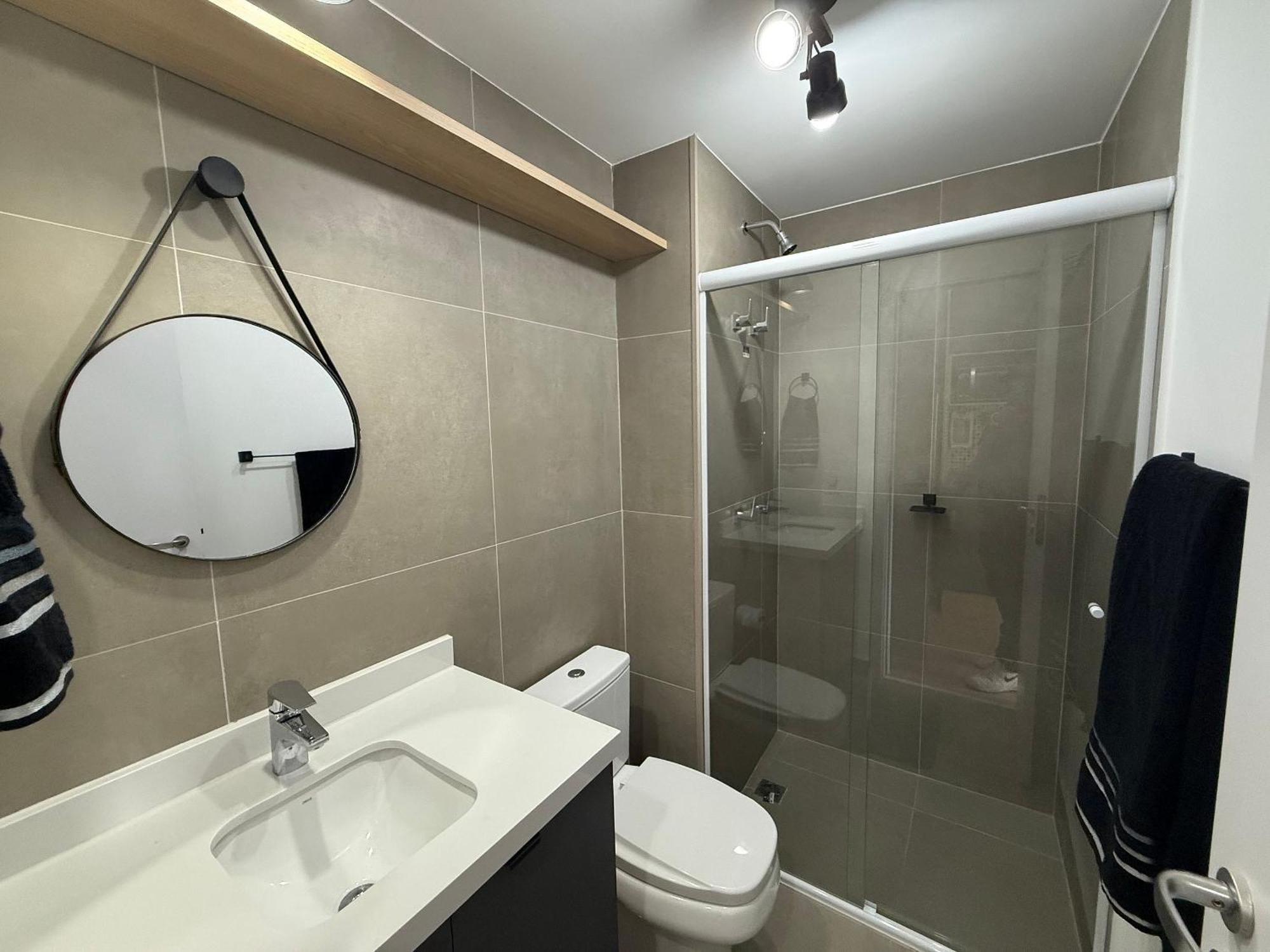 Proximo Ao Metro, Piscina, Areas Sociais, Lojas , Restaurantes, Cafe E Muito Mais... Apartment São Paulo