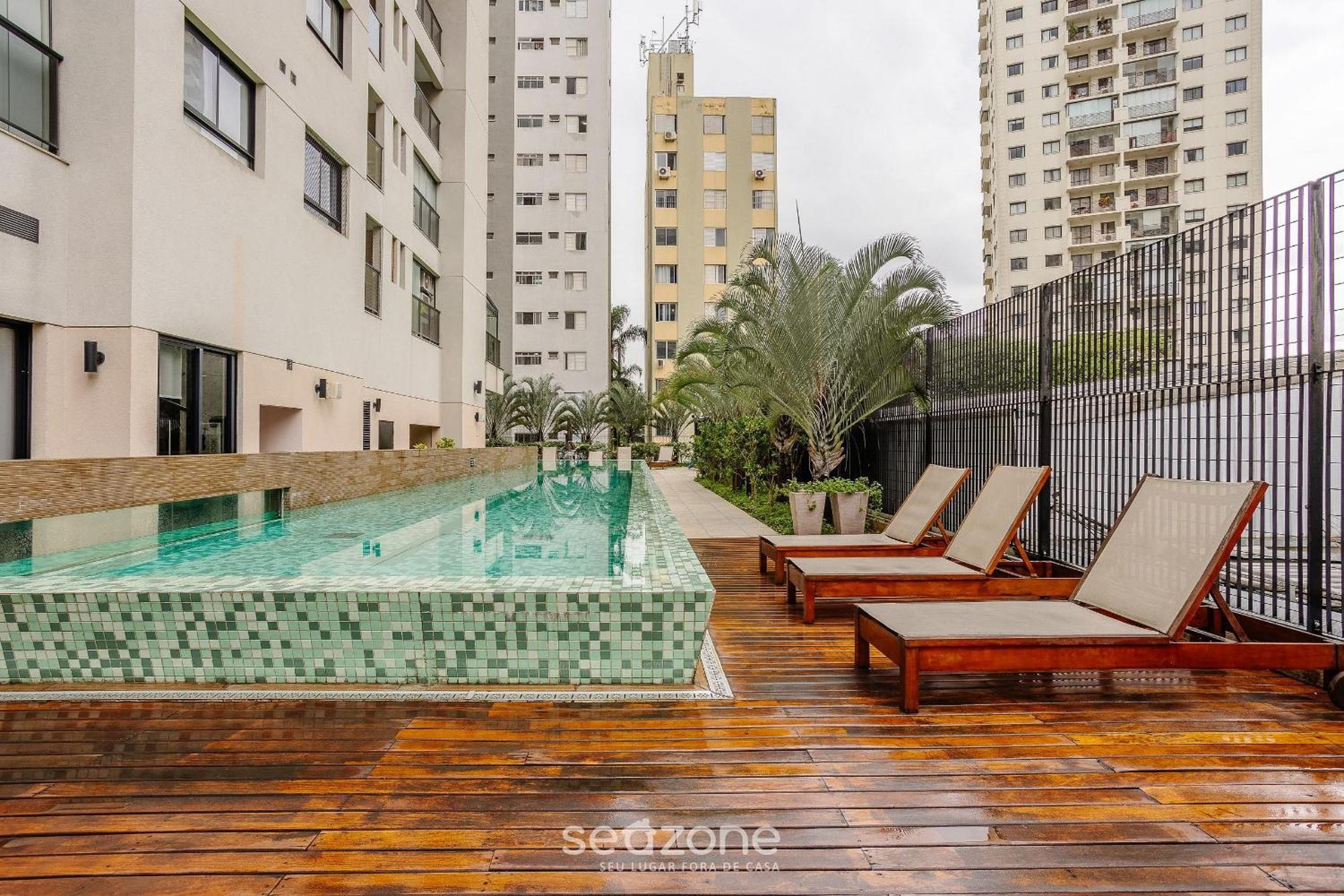 Apto Com E Piscina Na Olimpia | Adc0074 Apartment