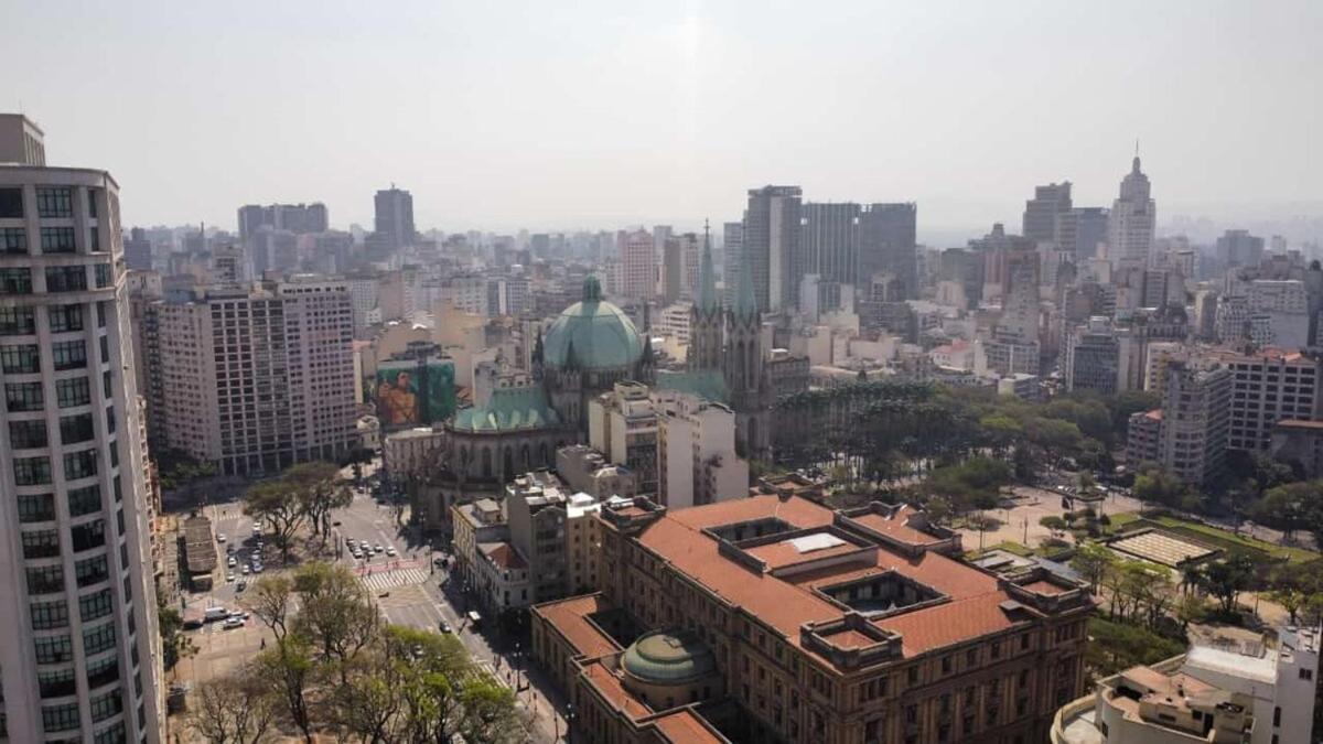 Apartamento 3-apto Liberdade 450' Metro -teatro Renault São Paulo