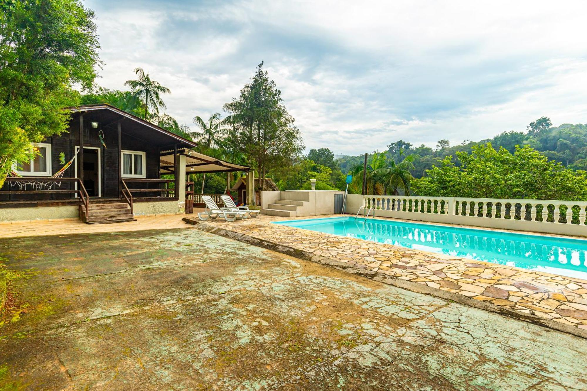 Chacara Pe N'agua, 80 Km De Sp, Piscina E Aquecido Holiday home Sao Paulo