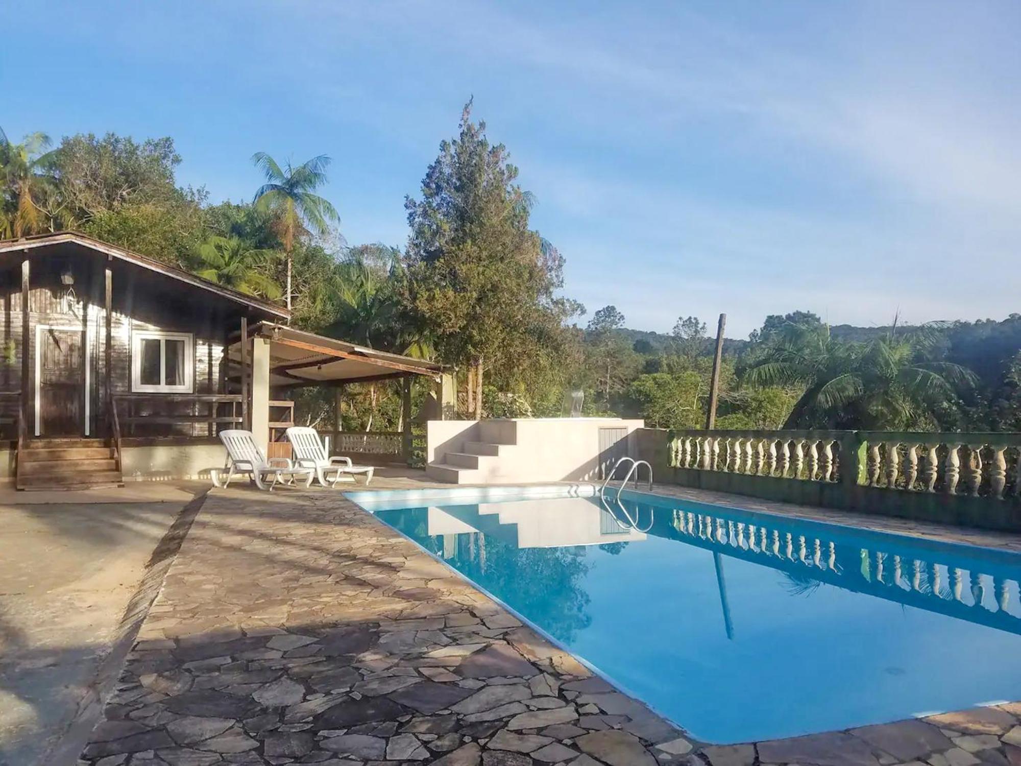 Chacara Pe N'agua, 80 Km De Sp, Piscina E Aquecido * Sao Paulo