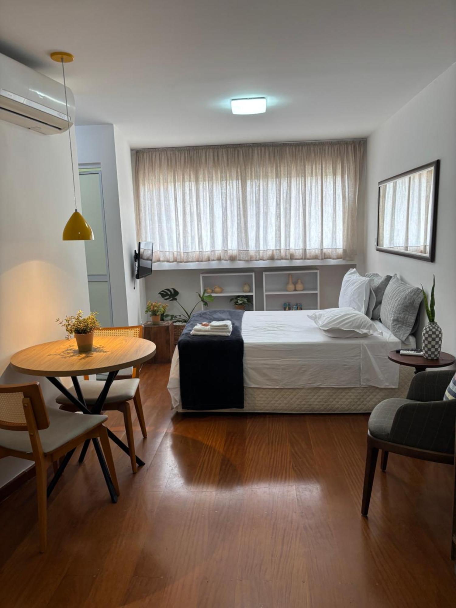 Sh59 Estilo Conforto Simplicidade Na Bela Cintra Apartment Sao Paulo