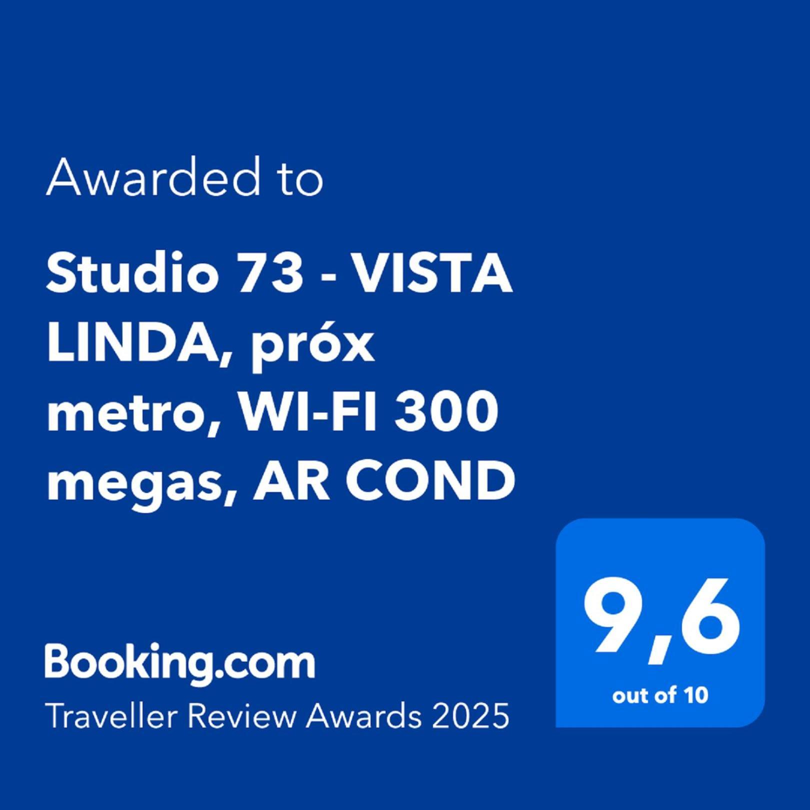 73 - Vista Linda, Prox Metro, Wi-fi 300 Megas, Ar Cond