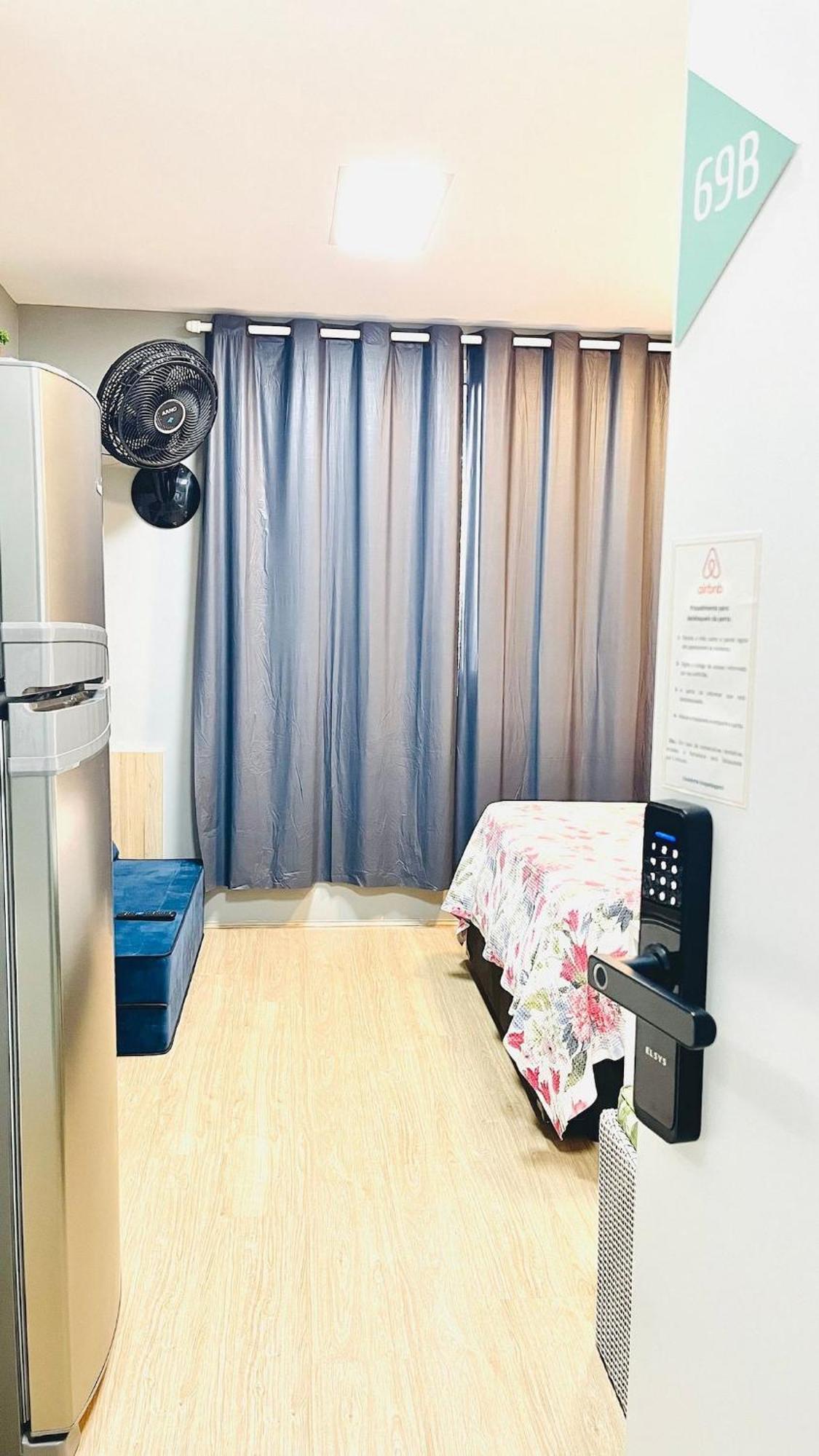Daire Ap Com Ar Condicionado, A 100 Passos Do Metro Bras Sao Paulo