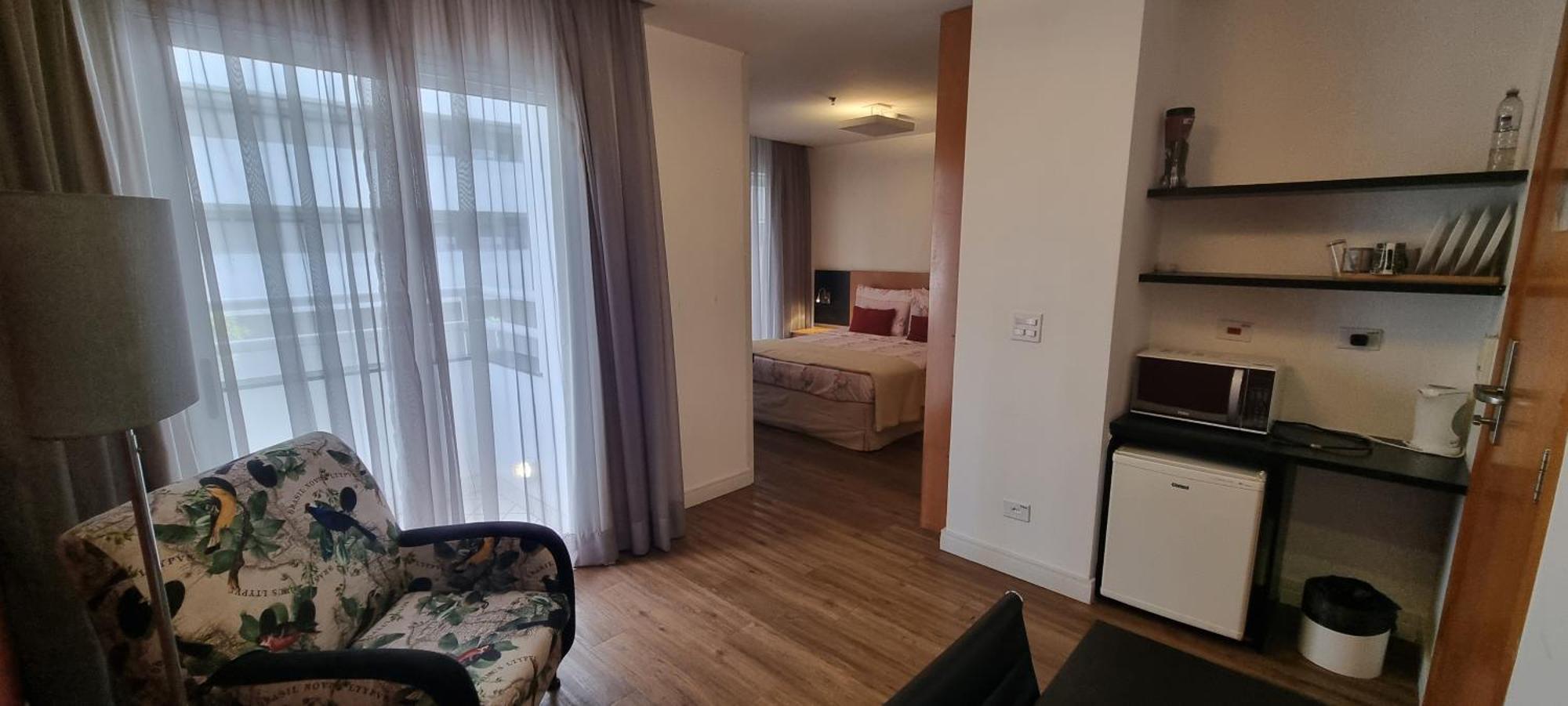 Flat Moderno Aconchegante Mobiliado E Com Sacada Ibirapuera * Sao Paulo