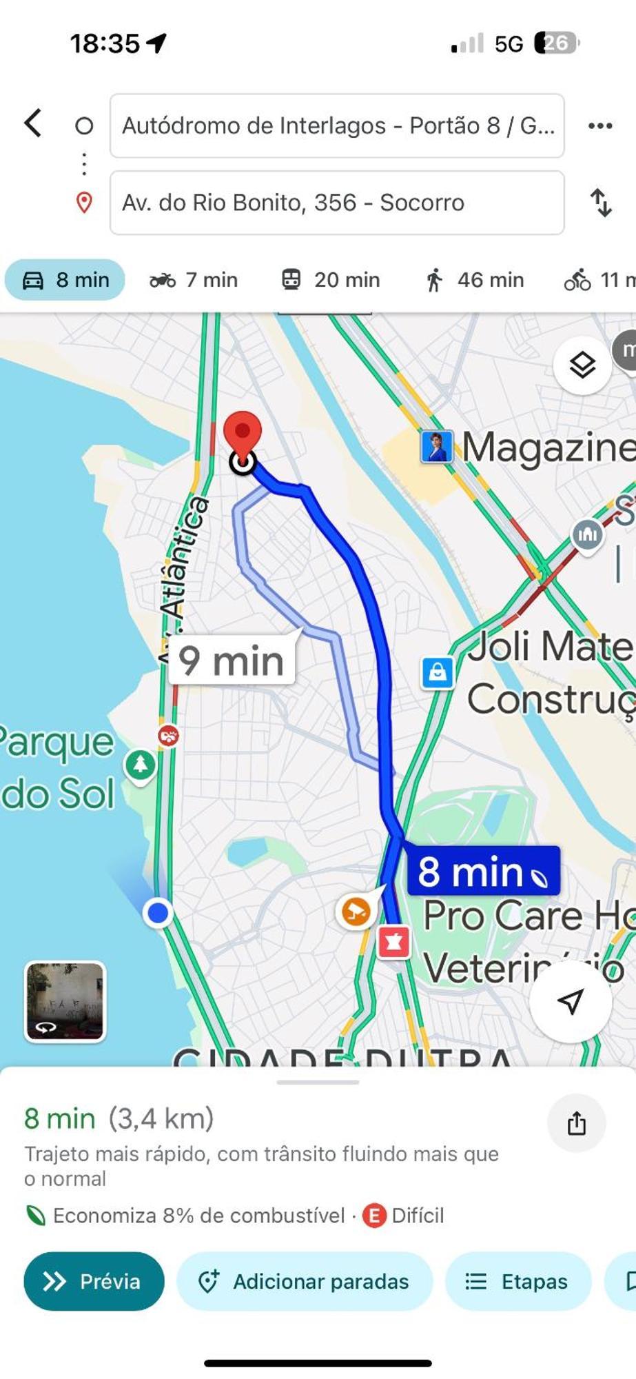 Ate 4 Pessoas, Proximo Ao Autodromo De Interlagos Apartemen