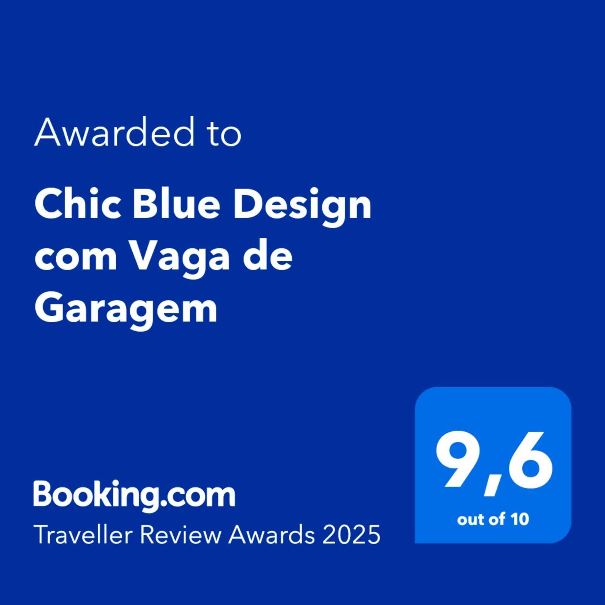 Daire Chic Blue Design Com Vaga De Garagem Sao Paulo