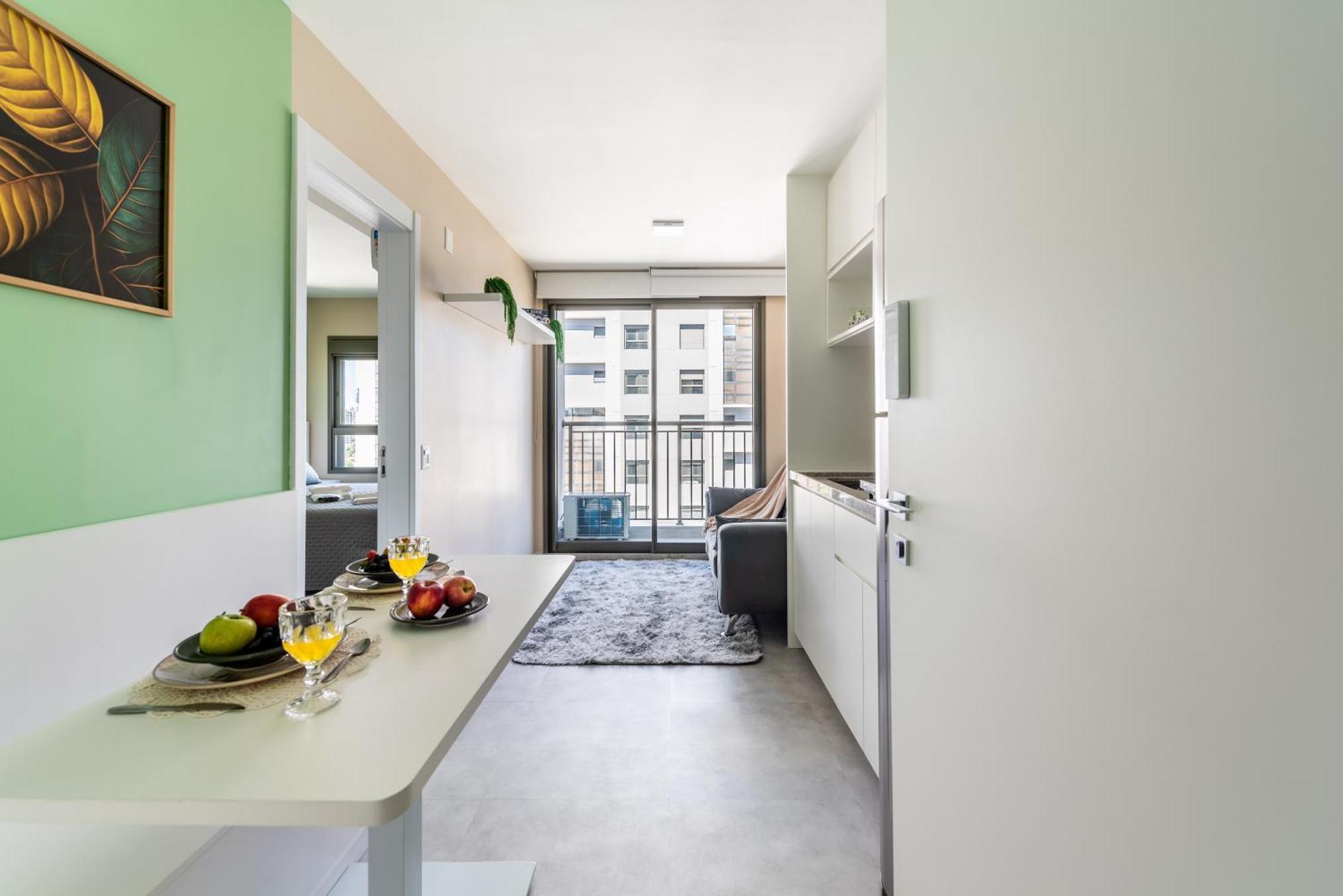 Apartment Campo Belo, Wi-fi 600mb, Queen Bed, Piscina *