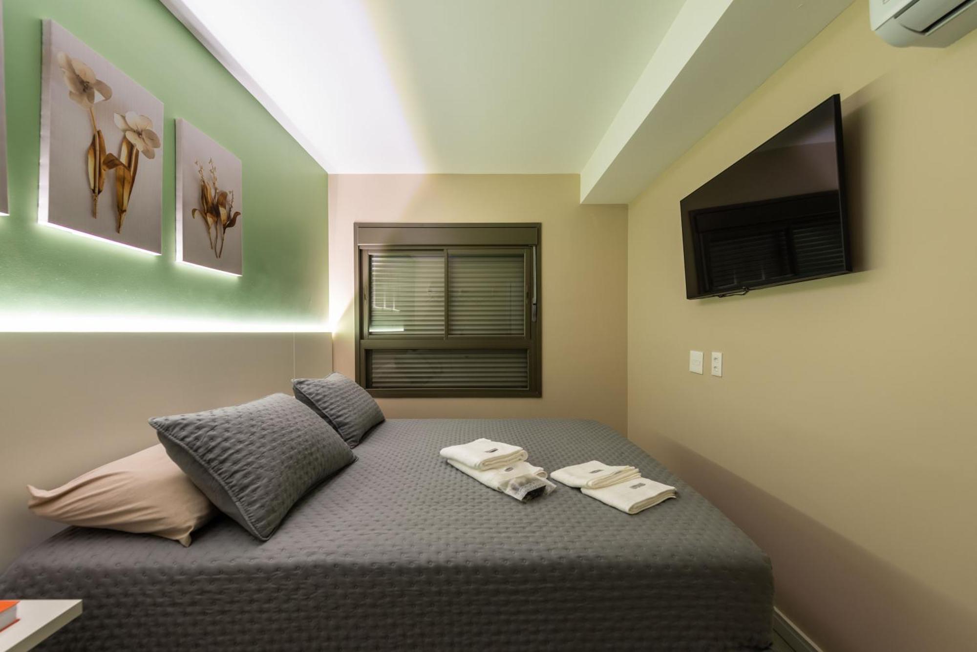 Apartment Campo Belo, Wi-fi 600mb, Queen Bed, Piscina Sao Paulo