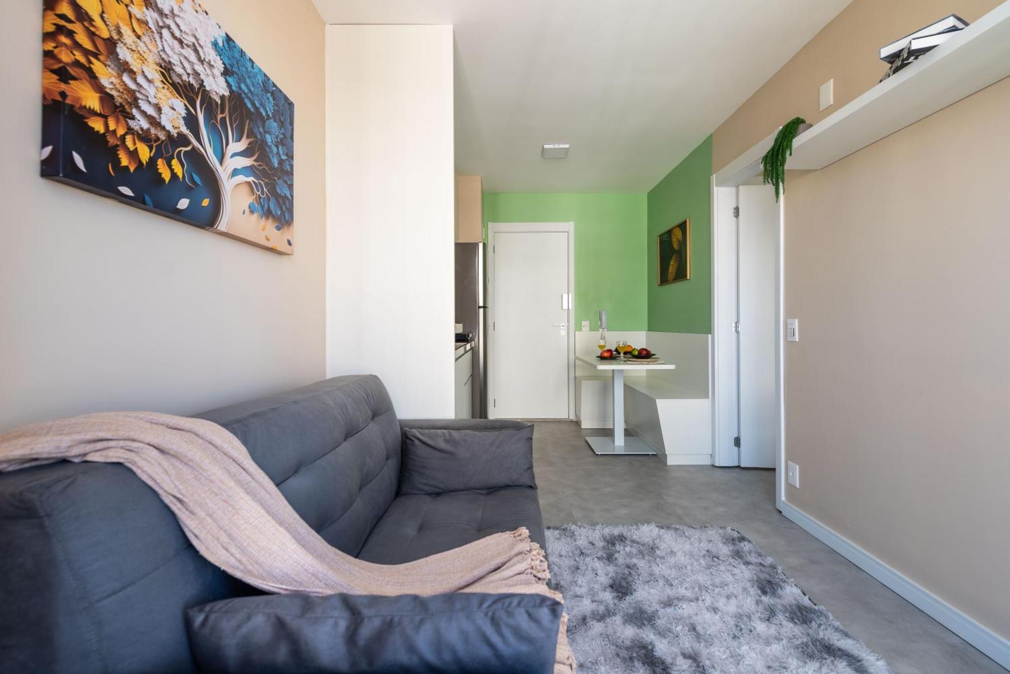 Campo Belo, Wi-fi 600mb, Queen Bed, Piscina Apartment *