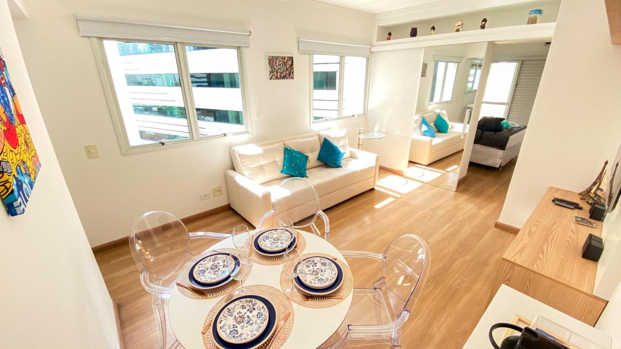 Jacuzzi, Ac, Vaga, Olimpia | Brazilian Corner Apartment *