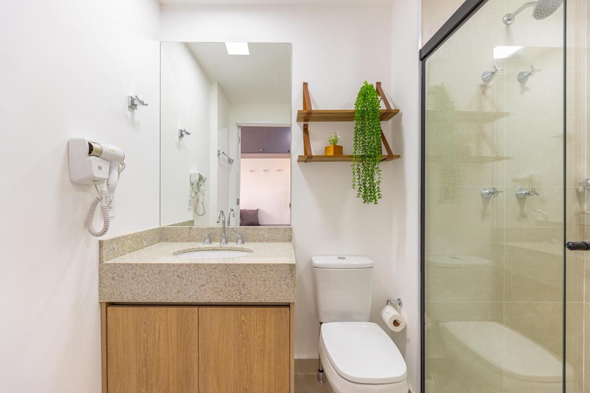Easy Star - Charmoso Com Cama Queen No Brooklin - Nh01i Apartment *