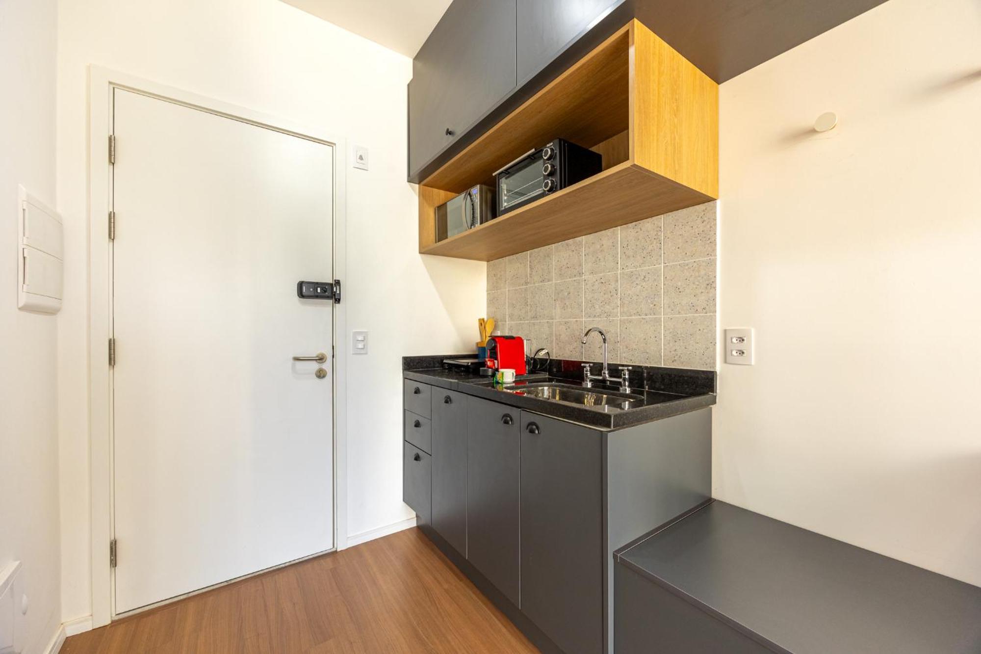 Easy Star - Charmoso Com Cama Queen No Brooklin - Nh01i Apartment